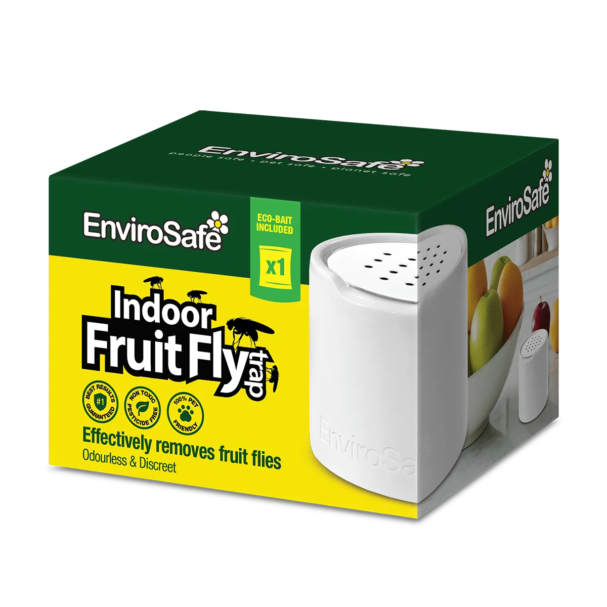 EnviroSafe Indoor Fruit Fly Trap