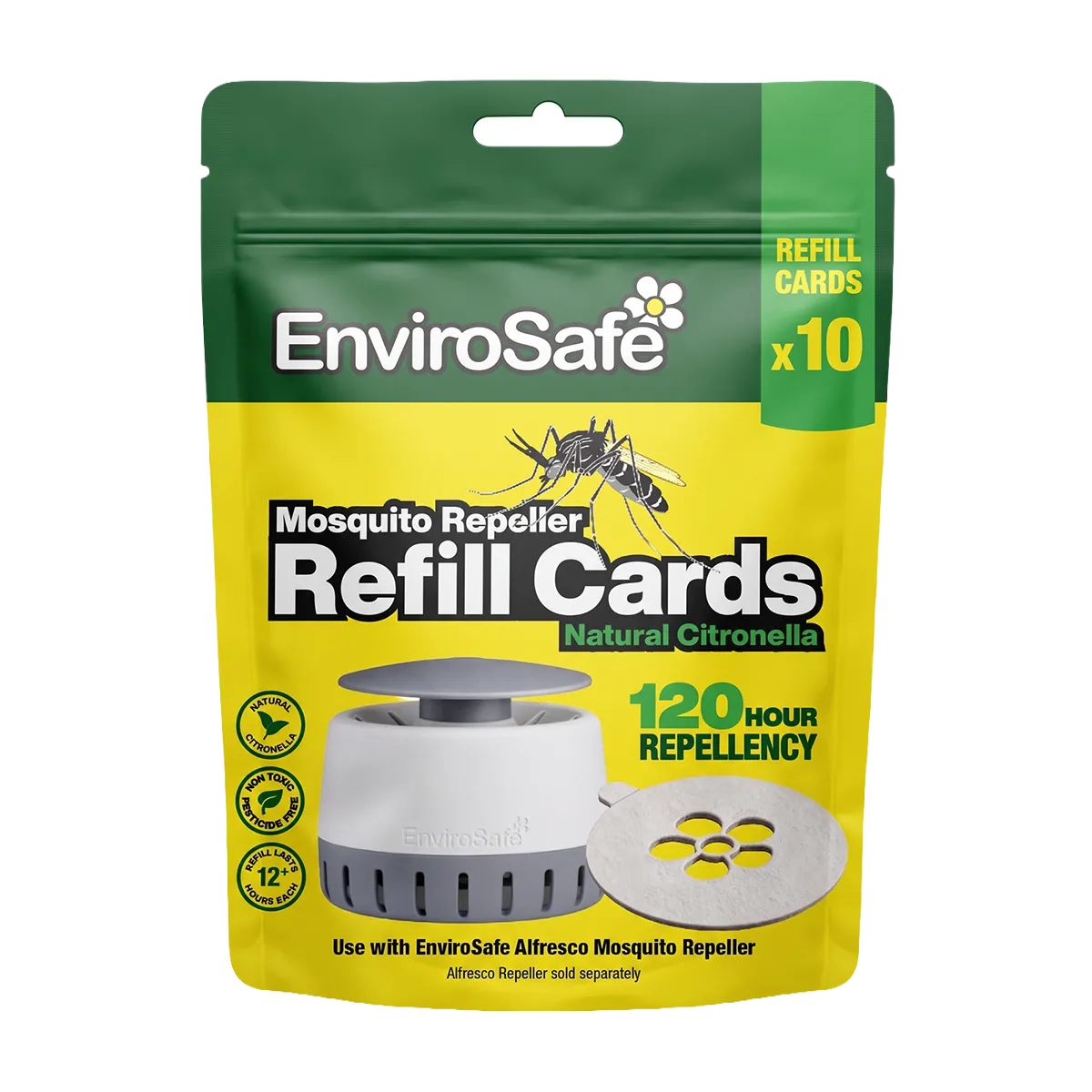 Alfresco Mosquito Repeller Refill Cards 10pk