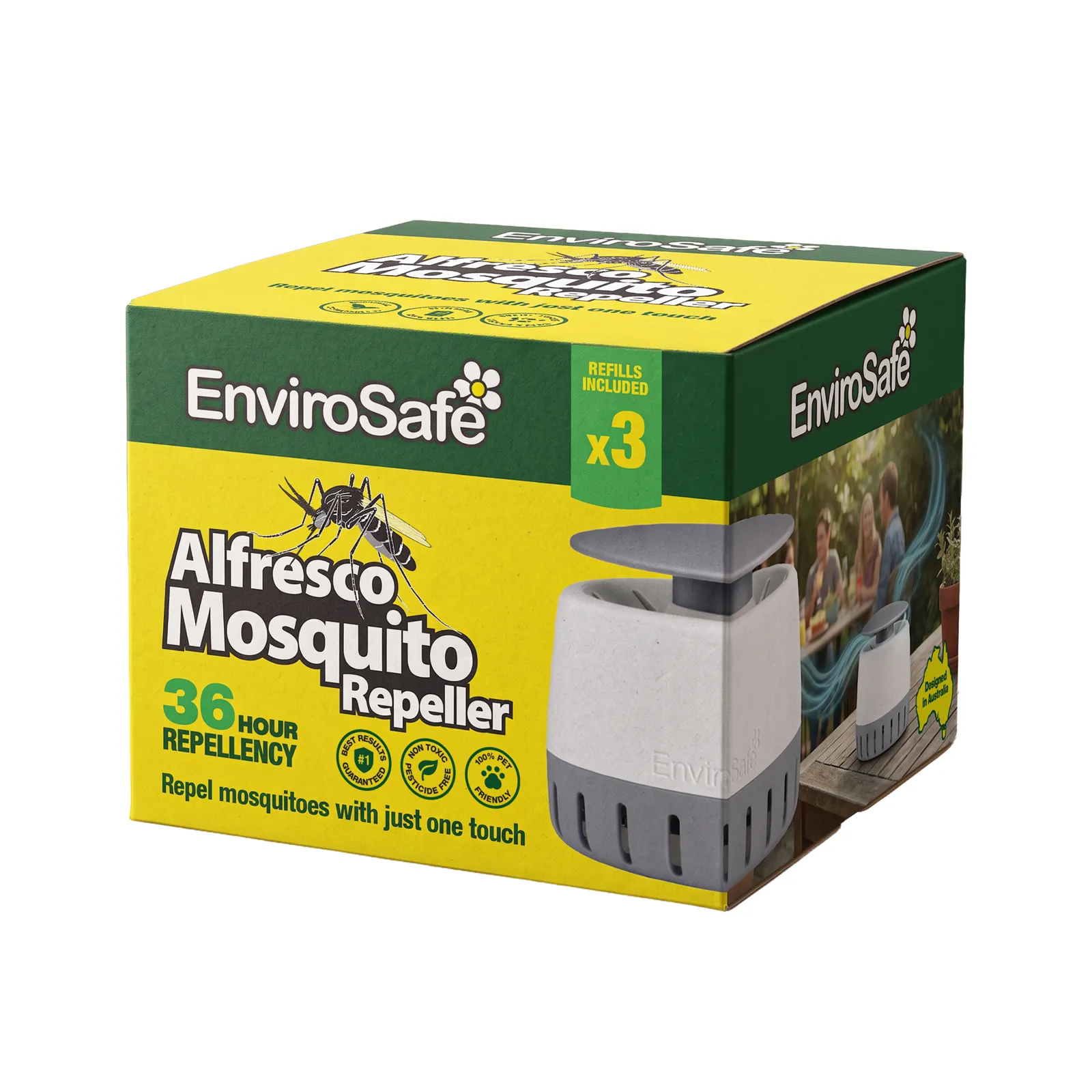EnviroSafe Alfresco Mosquito Repeller box