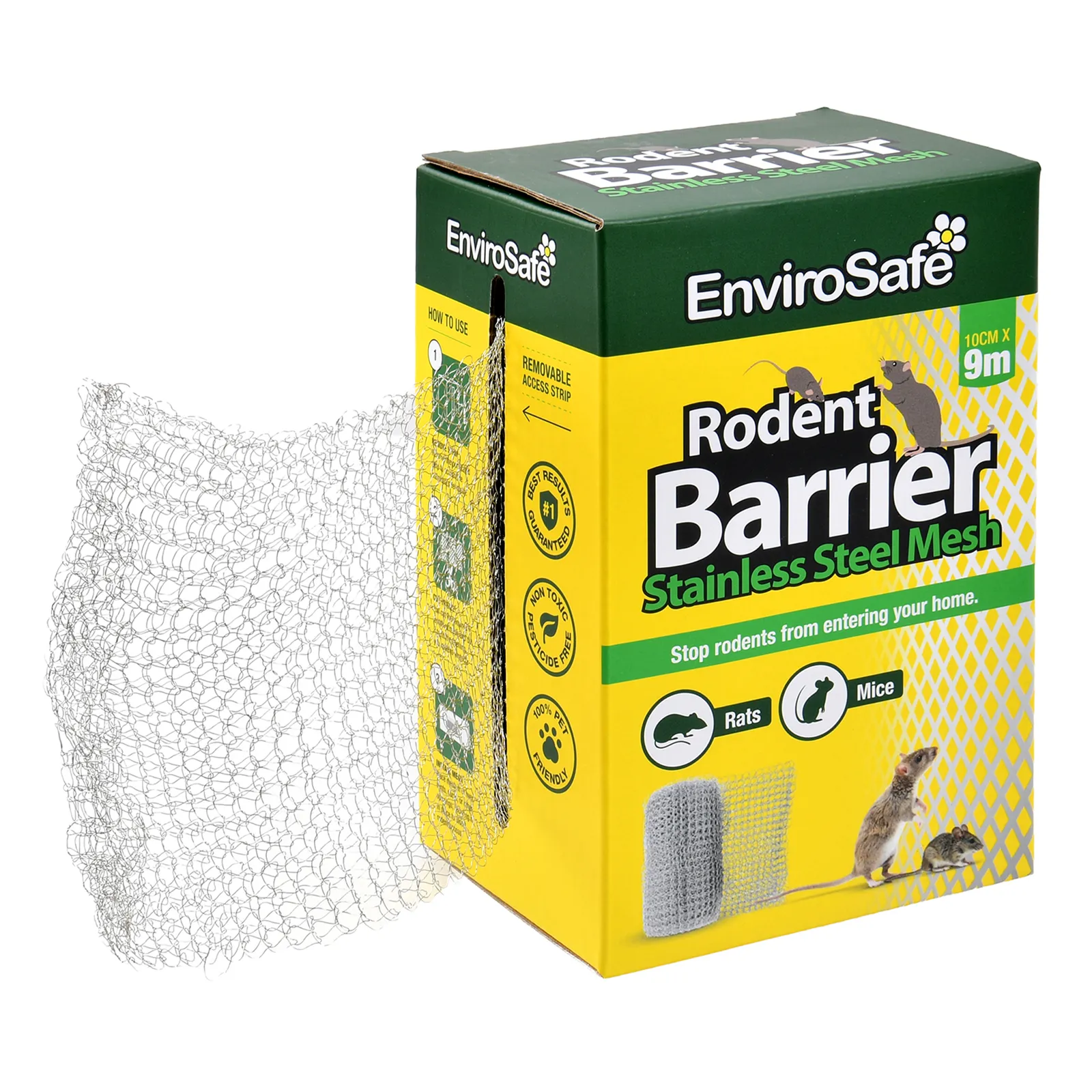 EnviroSafe 9m Rodent Barrier Stainless Steel Mesh 2