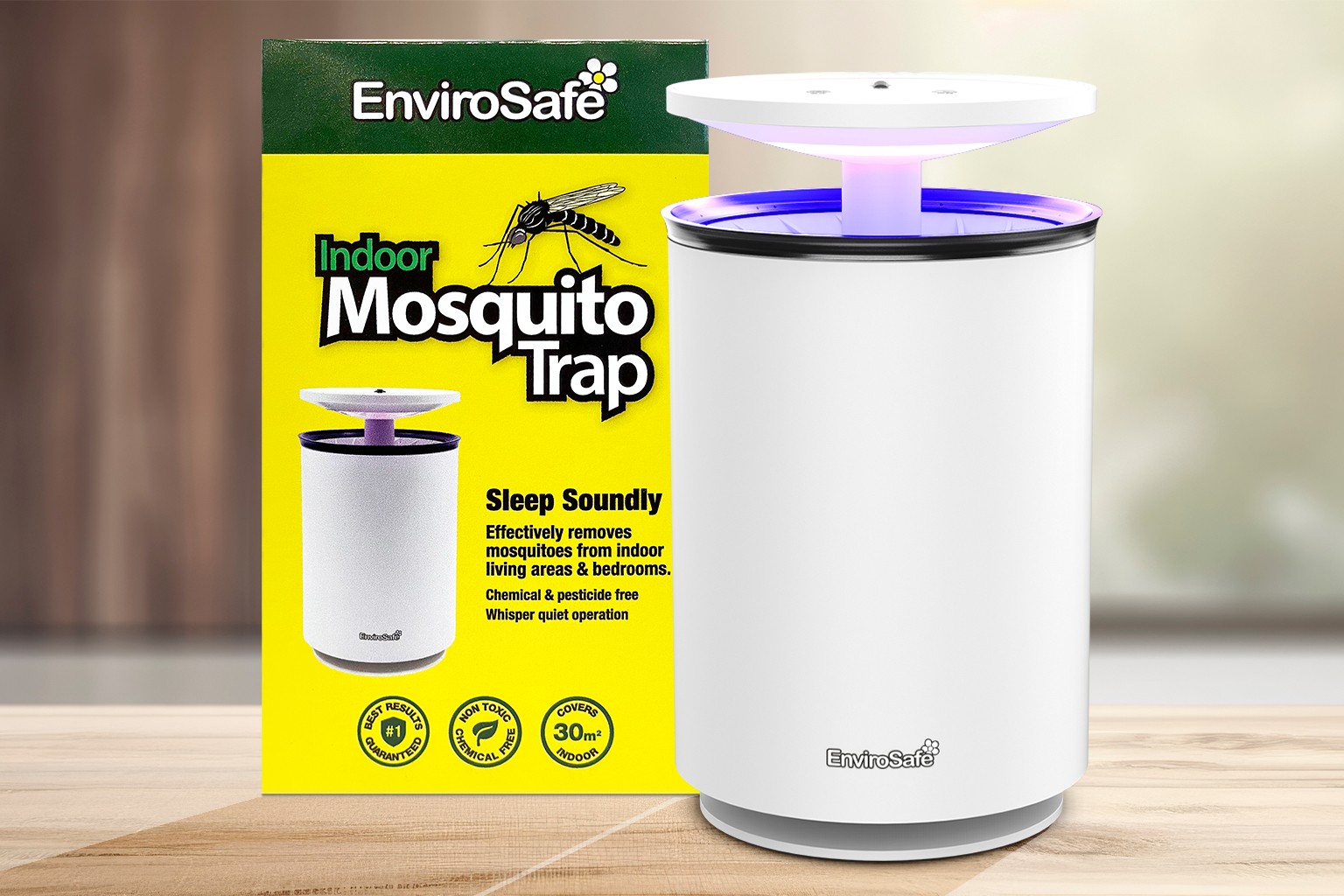 Introducing the EnviroSafe Indoor Mosquito Trap